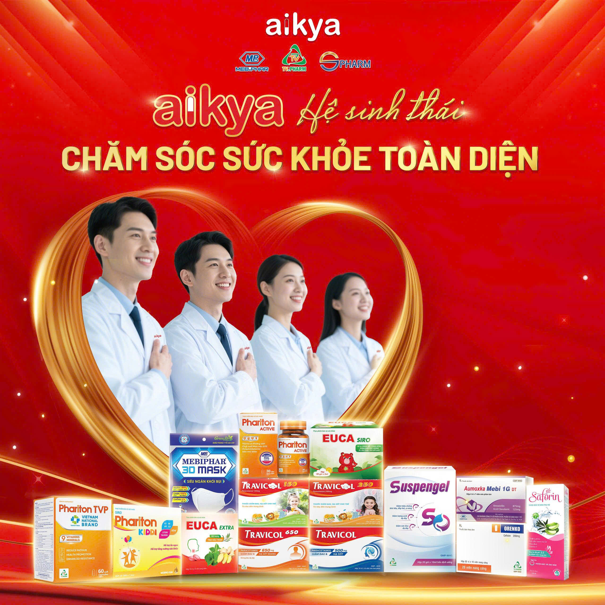 AIKYA TỰ HÀO ĐỒNG HÀNH CHĂM SÓC SỨC KHỎE NGƯỜI VIỆT